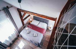 Postel nebo postele na pokoji v ubytování Trapani house & camp