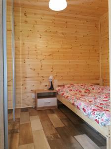 Postel nebo postele na pokoji v ubytování Relax u Agi i Jurka