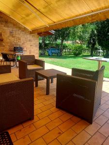 Posezení v ubytování Relais diVINO