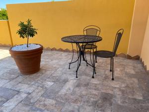 Patio nebo venkovní prostory v ubytování B&B Pettirosso