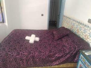 Riad JEREMY客房内的一张或多张床位