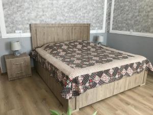 Voodi või voodid majutusasutuse Guesthouse Levani toas