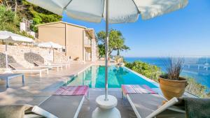 Gallery image of Ocean View Luxury Villa Ethra in Corfu