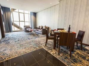 Posezení v ubytování Wow Diamond - White Diamond Hotel Al Nuzha