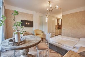 Posteľ alebo postele v izbe v ubytovaní Apartamenty Świnoujście - Lividus 323
