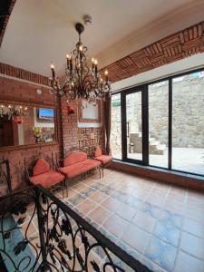 A seating area at Janashia Boutique Hotels