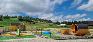 Piscina de la sau aproape de Tatrzańska Osada