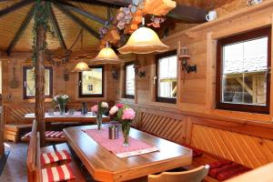 Posezení v ubytování Haus Alpenliebe