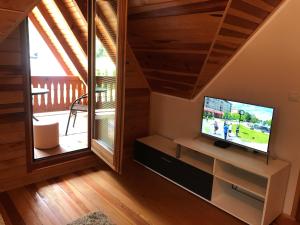 TV/trung tâm giải trí tại Apartmani d&s