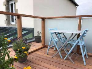 Balkón nebo terasa v ubytování Appartement L'Embarcadère