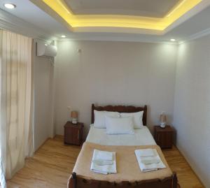 Postel nebo postele na pokoji v ubytování Hotel BellMar