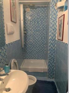 Kúpeľňa v ubytovaní Casa Raccuglia