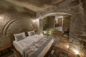 Posezení v ubytování Sarnich Cave Suites