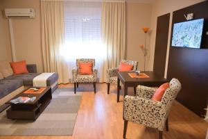 Posezení v ubytování Apartmani Tomić