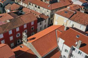 Výhľad na mesto Zadar alebo výhľad na mesto priamo z penziónu