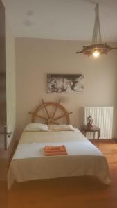 Postel nebo postele na pokoji v ubytování Villa Chris