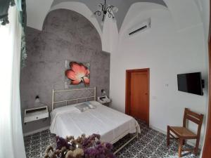 TV a/nebo společenská místnost v ubytování Palazzo del SalTo