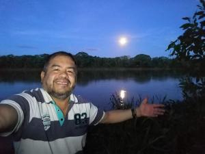 Permandangan sungai dekat dengan asrama