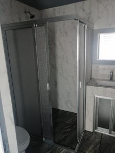 Ванная комната в Hotel Nuevo Bernal