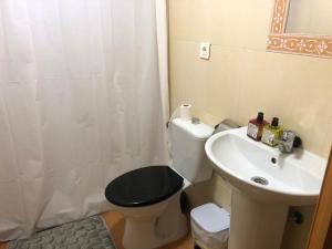 Koupelna v ubytování Hostal Casa Alonso