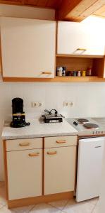 A kitchen or kitchenette at Ferienwohnung Nadine Egger Még 21 kép