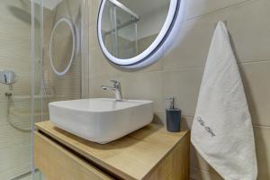 Kúpeľňa v ubytovaní APARTMANI OLIMP