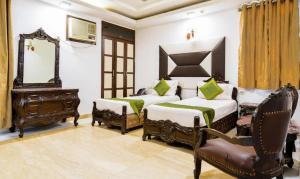 Zona de estar de Hotel Baljeet Lodge