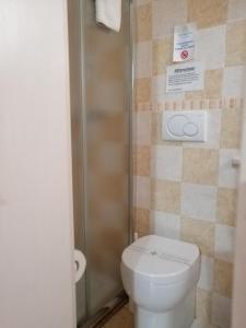 Koupelna v ubytování B&B Mareen