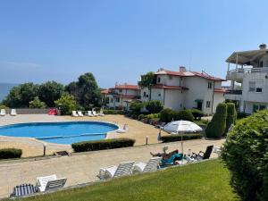The swimming pool at or close to Caprice Apartment in Lozenec