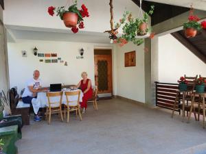 A restaurant or other place to eat at Apartman Draga
