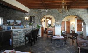 Lounge nebo bar v ubytování Akti Aegeou
