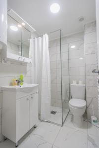 Koupelna v ubytování Apartmani Centar Loznica