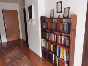 Knihovna v bed and breakfast