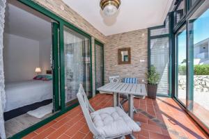 Balkón nebo terasa v ubytování Apartment in Casa Porta Luna, Gajac, Novalja