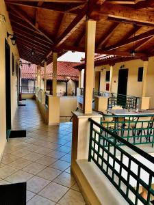 Balkón alebo terasa v ubytovaní Costa-Rini Hotel