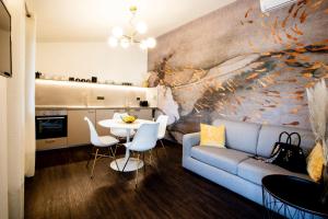 Kuchyňa alebo kuchynka v ubytovaní Bellevue - Rooms & Suites