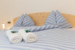 Postel nebo postele na pokoji v ubytování Appartement Sonneck
