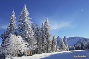 Pension Aspen v zime