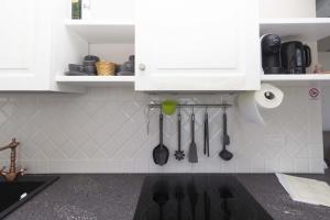 Kuchyň nebo kuchyňský kout v ubytování Agriturismo Cascina Carai