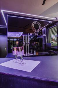 Hol lub bar w obiekcie The Place Boutique & Design Hotel Flachau