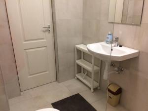 Vannituba majutusasutuses Imola Apartman Fonyód