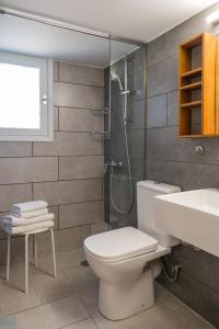 Koupelna v ubytování CHROMA Lodge Rafina