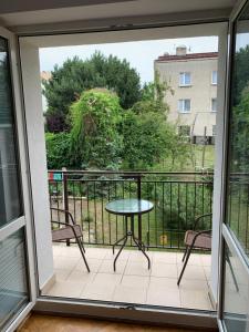 Balkón alebo terasa v ubytovaní Apartament Basia