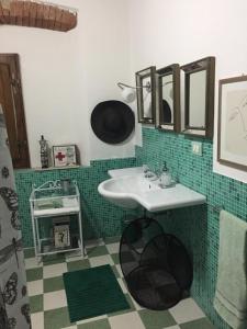 Et badeværelse på Casa Marelli