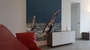 A seating area at Residence Rivachiara (check-in at Hotel Riviera in Viale Rovereto, 95)