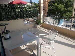 Balkón alebo terasa v ubytovaní Apartment Dalma