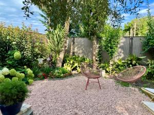 A garden outside Borgata Cantone Country House B&B