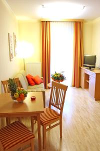 TV a/nebo společenská místnost v ubytování Hotel Der Stockinger