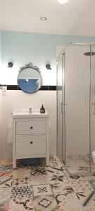 Kylpyhuone majoituspaikassa Apartment Motovun