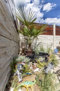 A garden outside LEVIAL Rooms